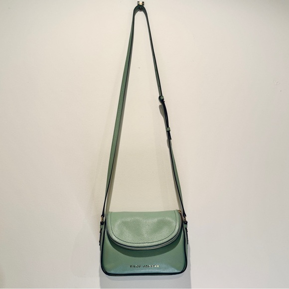 Like new Groove Leather Mini Messenger Bag in aqua - Picture 11 of 11